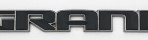 Trackhawk "Grand" Badge for 2018-2021 Grand Cherokee WK2