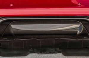Mopar Trackhawk Rear Bumper Hitch Bezel Cover for 2018-2021 Grand Cherokee WK2