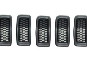 Mopar Dark Grey Trailhawk Grill for 2014-2023 Cherokee KL