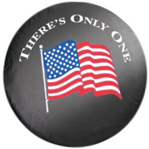 Mopar U.S. Flag Spare Tire Cover for 1997-2018 Wrangler TJ/JK and 2002-2007 Liberty KJ