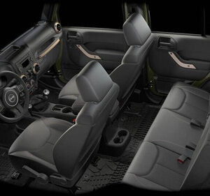 Mopar Wrangler 75th Anniversary Edition Interior Trim Kit for 2011-2018 Wrangler JK