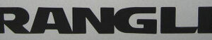Mopar Decal for 2007-2018 Wrangler JK