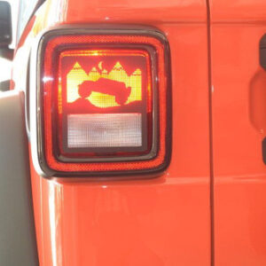 Jeep Wrangler Terrain Halogen Taillight Guards for 2014-2025 Wrangler JL