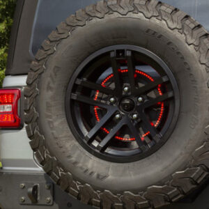 Rugged Ridge Third Brake Light LED Ring for 2018-2025 Wrangler JL